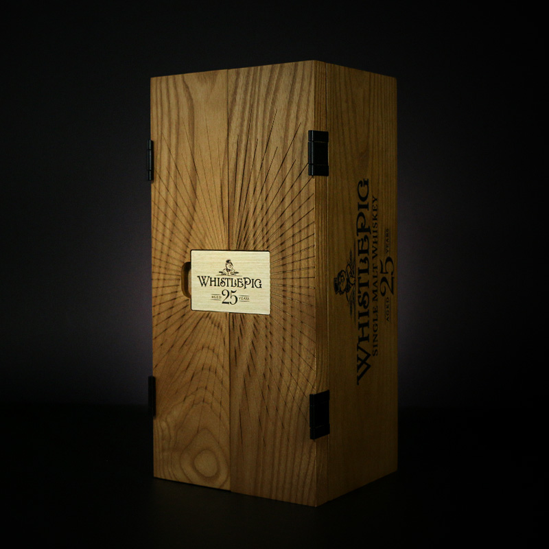 Packaging Manufacturing Solutions Luxury Wine Wooden Box Wine Packing Packaging Keepsake Box Customized Logo Cigar Wooden Box Wine Gift Box Single Bottle